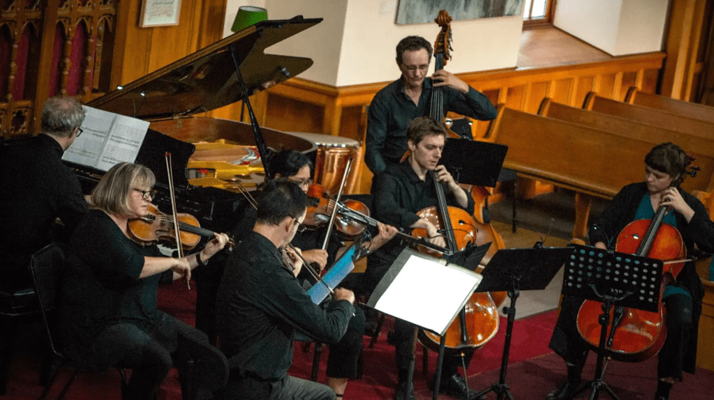 Sextet playing at the Franschhoek Chamber Music Festival
